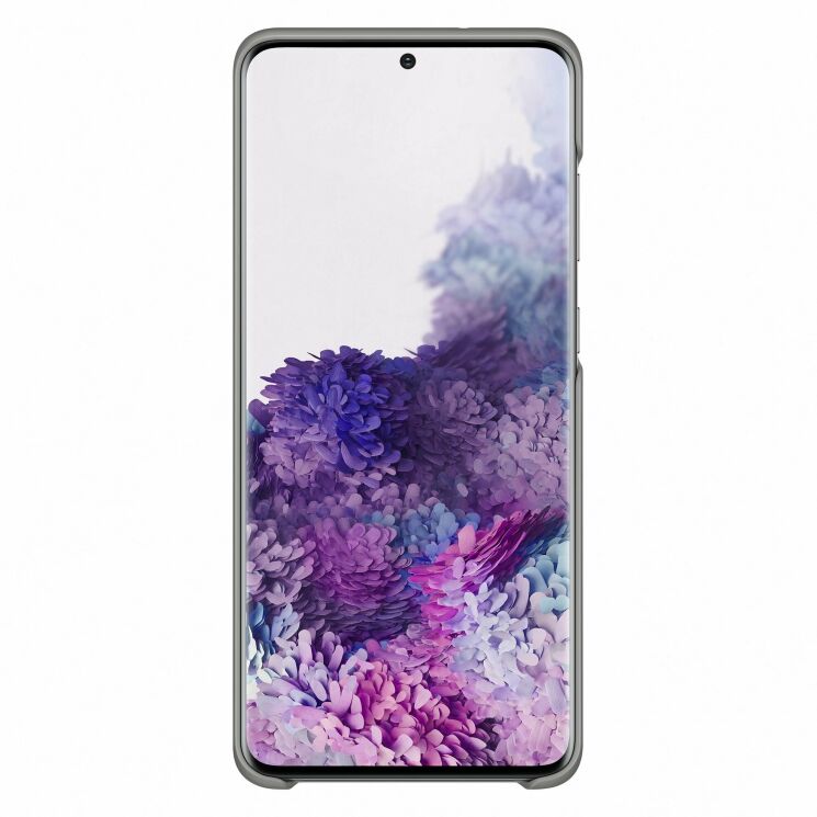 Чехол LED Cover для Samsung Galaxy S20 Plus (G985) EF-KG985CJEGRU - Gray: фото 2 из 3