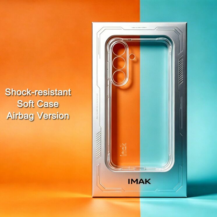 Чехол с усиленными углами IMAK Airbag MAX Case для Samsung Galaxy S26 FE - Transparent: фото 2 из 9