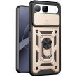 Чехол с защитой камеры Deexe Armor Shield для Infinix Hot 60i - Gold (386826F)
