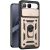 Чохол із захистом камери Deexe Armor Shield для Infinix Hot 60i - Gold: фото 1 з 9