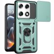 Чехол с защитой камеры Deexe Armor Shield для Motorola Signature - Green (407617G)