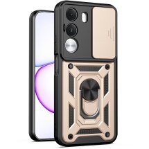 Чохол із захистом камери Deexe Armor Shield для Realme C100i / C100x - Gold: фото 1 з 10