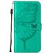 Чехол-книжка с рисунком UniCase Butterfly Pattern для Infinix Note 10 Pro (X695C) - Green (299410G). Фото 2 из 10