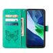 Чехол-книжка с рисунком UniCase Butterfly Pattern для Infinix Note 10 Pro (X695C) - Green (299410G). Фото 6 из 10