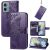 Чехол UniCase Butterfly Pattern для Motorola Moto G05 - Dark Purple: фото 1 из 11