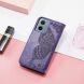 Чехол UniCase Butterfly Pattern для Motorola Moto G05 - Dark Purple (372731DV). Фото 6 из 11