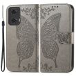 Чехол UniCase Butterfly Pattern для Motorola Moto G24 / G04 / G04s / E14 - Grey (347827H)