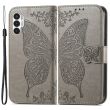 Чехол UniCase Butterfly Pattern для Tecno Pova 3 (LF7n) - Grey (310914H)
