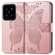 Чехол UniCase Butterfly Pattern для Xiaomi 14T - Rose Gold (365703RG)