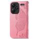 Чохол UniCase Butterfly Pattern для Xiaomi Redmi Note 13 Pro+ - Pink (340546P). Фото 6 з 6