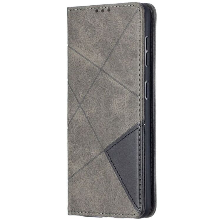 Чехол UniCase Geometric Pattern для Samsung Galaxy S21 (G991) - Grey: фото 2 из 9