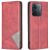 Чехол UniCase Geometric Pattern для Xiaomi Redmi 15C - Red: фото 1 из 9