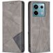 Чехол UniCase Geometric Pattern для Xiaomi Redmi Note 13 Pro 4G - Grey (345716H). Фото 1 из 7