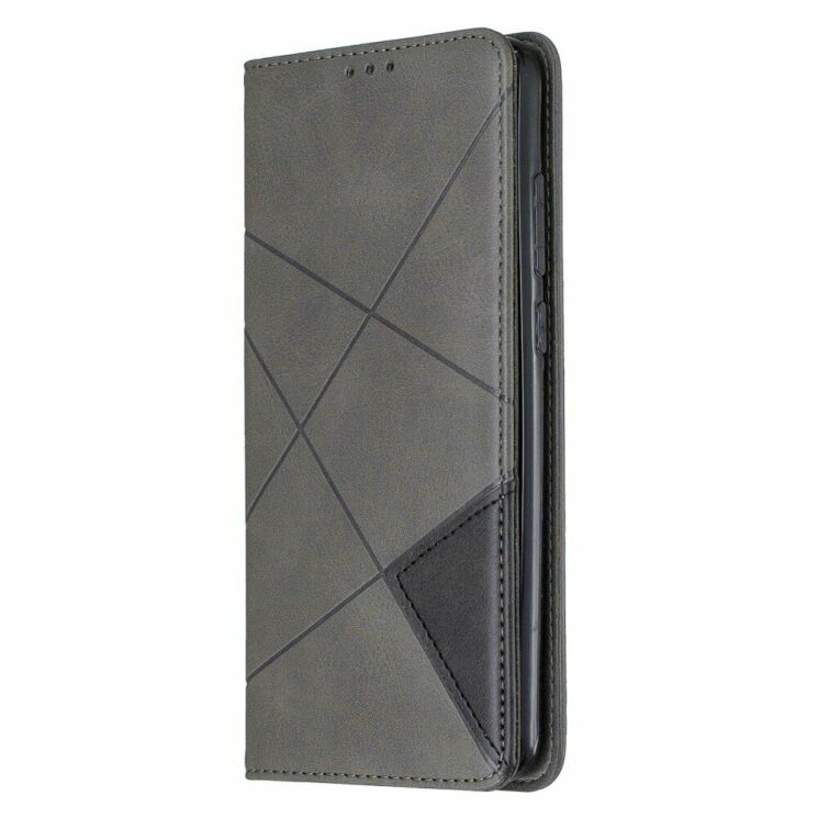 Чехол UniCase Geometric Pattern для Xiaomi Redmi Note 8 Pro - Grey: фото 2 из 9