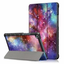 Чехол UniCase Life Style для Huawei MediaPad M5 Lite 8 / Honor Tab 5 8 - Purple Cosmic Space: фото 1 из 7
