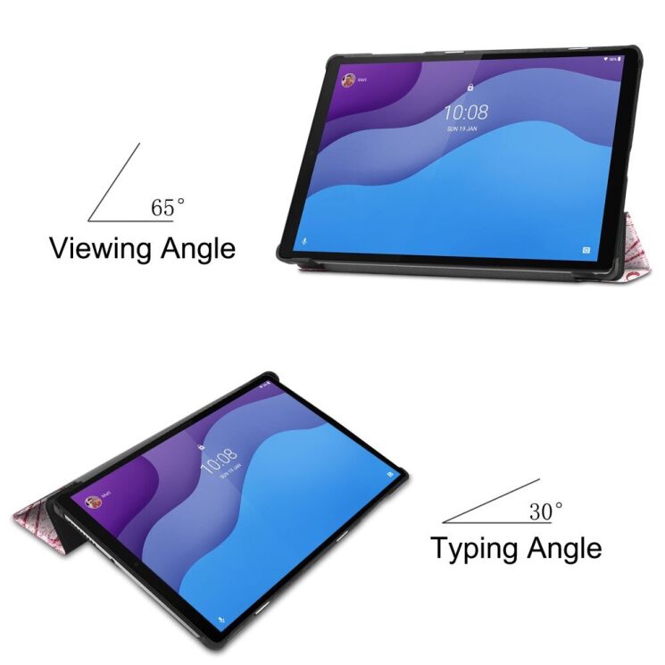 Чехол UniCase Life Style для Lenovo Tab M10 HD Gen 2 (TB-X306) - Angry Face: фото 5 из 8