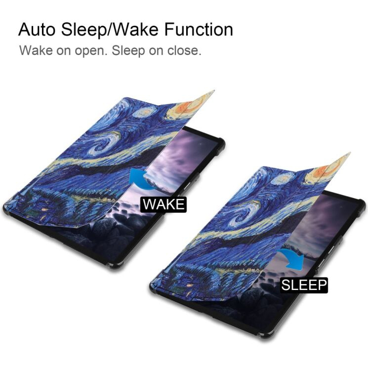 Чехол UniCase Life Style для Samsung Galaxy Tab A 10.5 (T590/595) - Starry Night: фото 4 из 7