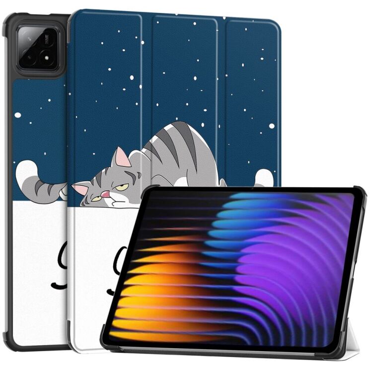 Чехол UniCase Life Style для Xiaomi Pad 7 / 7 Pro - Cat: фото 1 из 8