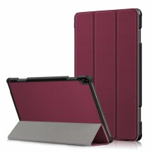 Чехол UniCase Slim для Lenovo Tab P10 (TB-X705) - Wine Red: фото 1 из 8