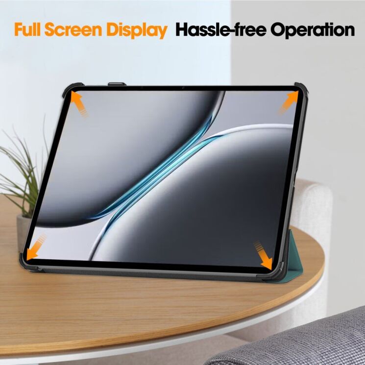 Чехол UniCase Slim для OnePlus Pad 2 - Blackish Green: фото 7 из 10