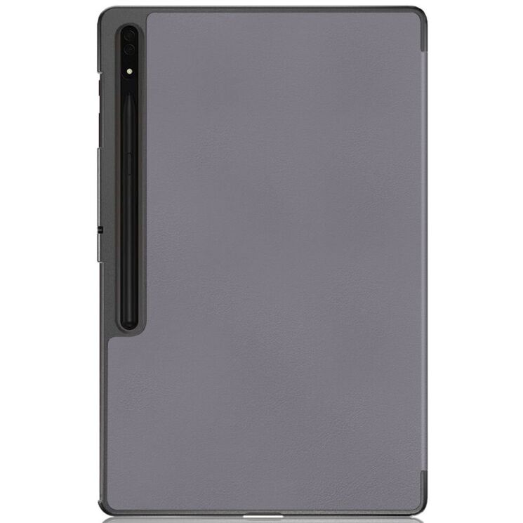 Чехол UniCase Slim для Samsung Galaxy Tab S9 Ultra (X910/916) - Grey: фото 3 из 11
