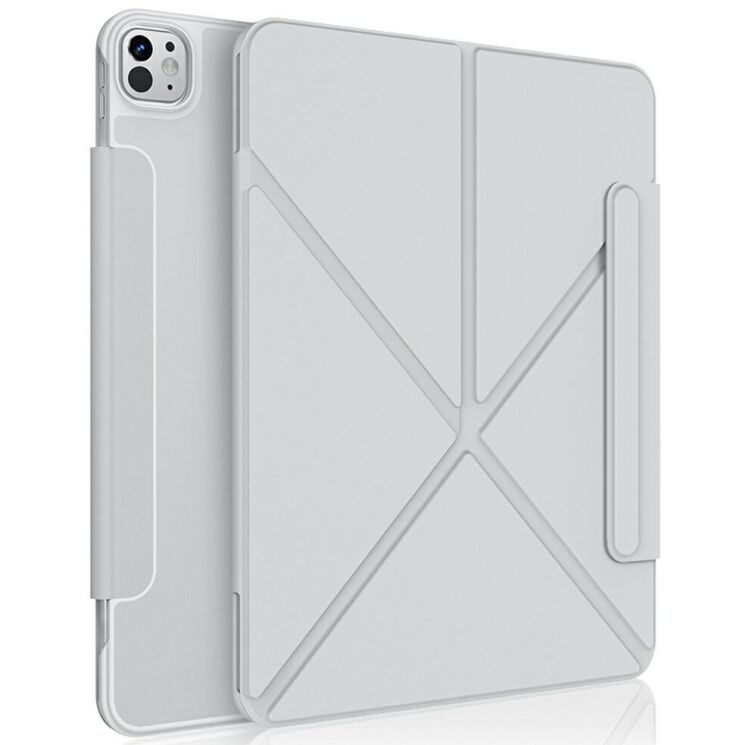 Чехол XUNDD Multi-Angle Stand для Apple iPad Pro 11 (2024) - Grey: фото 1 из 8