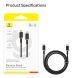 Кабель Baseus Dura Series Type-C to Type-C (100W, 2m) P10377803U01-03 - Black / Red (896351BR). Фото 21 из 21