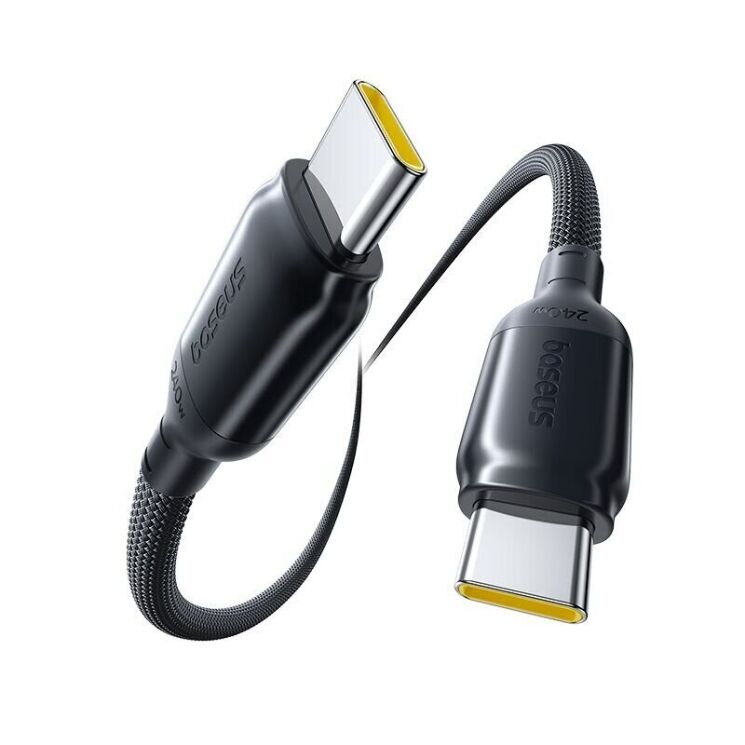 Кабель Baseus PicoGo Type-C to Type-C 240W (2m) E0423301 - Black: фото 2 з 13