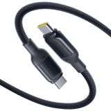 Кабель Baseus PicoGo Type-C to Type-C 240W (2m) E0423301 - Black: фото 1 з 13