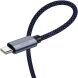Кабель Hoco U134 Primero 240W Type-C to Type-C (5A, 1.8m) - Blue (896398L). Фото 3 з 6