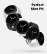 Комплект чохлів RINGKE Slim Case для Samsung Galaxy Watch 8 (44mm) 8800293856146 - Matte Black (384020B). Фото 5 з 15