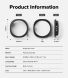 Комплект чохлів RINGKE Slim Case для Samsung Galaxy Watch 8 (44mm) 8800293856146 - Matte Black (384020B). Фото 15 з 15