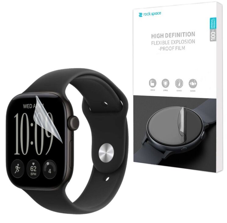Комплект пленок (6 шт) RockSpace Watch Film для Apple Watch 12 46mm (433704) Комплект пленок (6 шт) RockSpace Watch Film для Apple Watch 12 46mm: фото 1 из 6