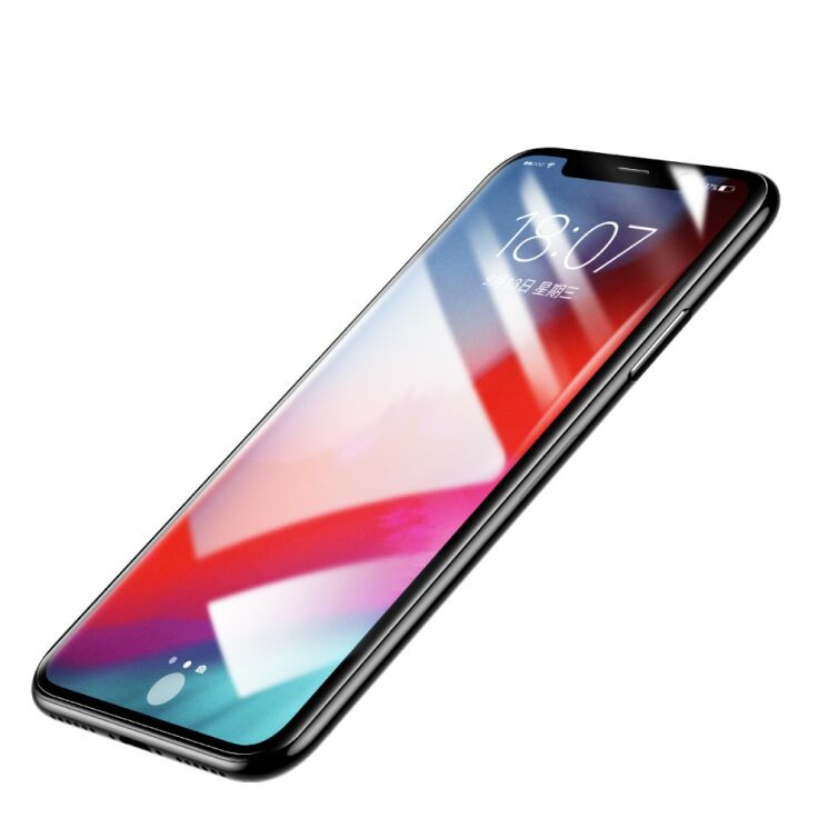 Комплект захисних стекол BASEUS 3D Full Coverage 0.3mm для Apple iPhone XR - Black: фото 3 з 25
