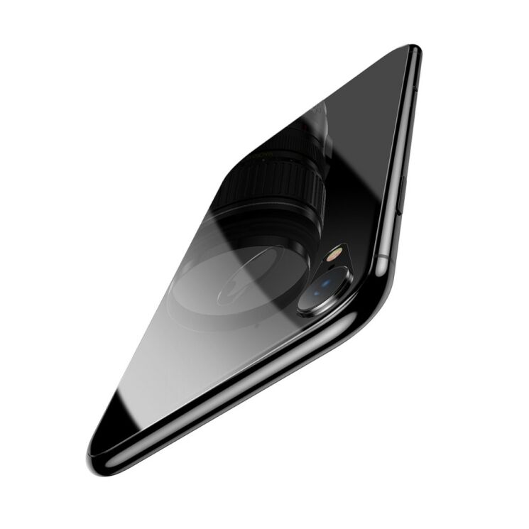 Комплект захисних стекол BASEUS 3D Full Coverage 0.3mm для Apple iPhone XR - Black: фото 5 з 25