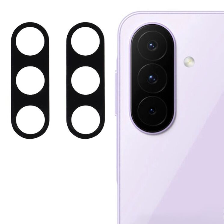 Комплект защитных стекол на заднюю камеру Deexe Black Lens Protector для Samsung Galaxy A27 (A276) - Black (408636B) Комплект защитных стекол на заднюю камеру Deexe Black Lens Protector для Samsung Galaxy A27 (A276) - Black: фото 1 из 6