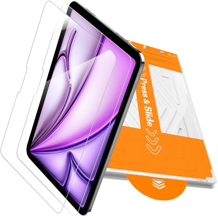 Комплект захисних стекол PANDASHIELD Clear AR для iPad Pro 13 M5/M4 (2025/2024): фото 1 з 6