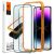 Комплект защитных стекол Spigen (SGP) GLAS.tR AlignMaster Black для Apple iPhone 14 Pro Max - Black: фото 1 из 10