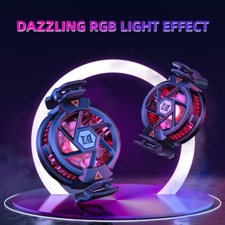 Кулер-вентилятор для смартфона Deexe N5 Magnetic Design - Black: фото 6 из 6