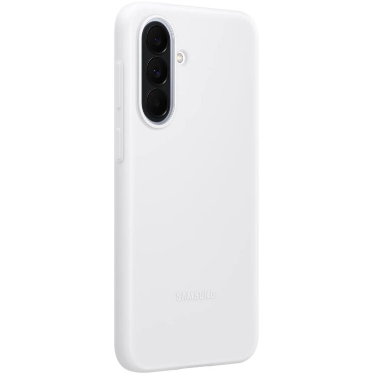 Оригінальний чохол Silicone Case для Samsung Galaxy A37 (A376) EF-PA376CJEGWW - Light Gray: фото 3 з 5