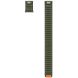 Оригинальный ремешок Fabric Band (S/M) для Samsung Galaxy Watch 4 / 4 Classic / 5 / 5 Pro / 6 / 6 Classic / 7 / FE (ET-SVL30SKEGEU) - Green (358110K). Фото 3 из 3
