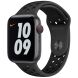 Оригінальний ремінець Nike Sport Band для Apple Watch 42 (Series 10/11) / 41 / 40 / SE 40 / 38 (MTMP2) - Black (345161B). Фото 1 з 3