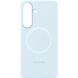 Оригинальный силиконовый чехол Silicone Magnet для Samsung Galaxy S26 Plus (S947) EF-ES947CLEGWW - Lightblue (404381L). Фото 4 из 5
