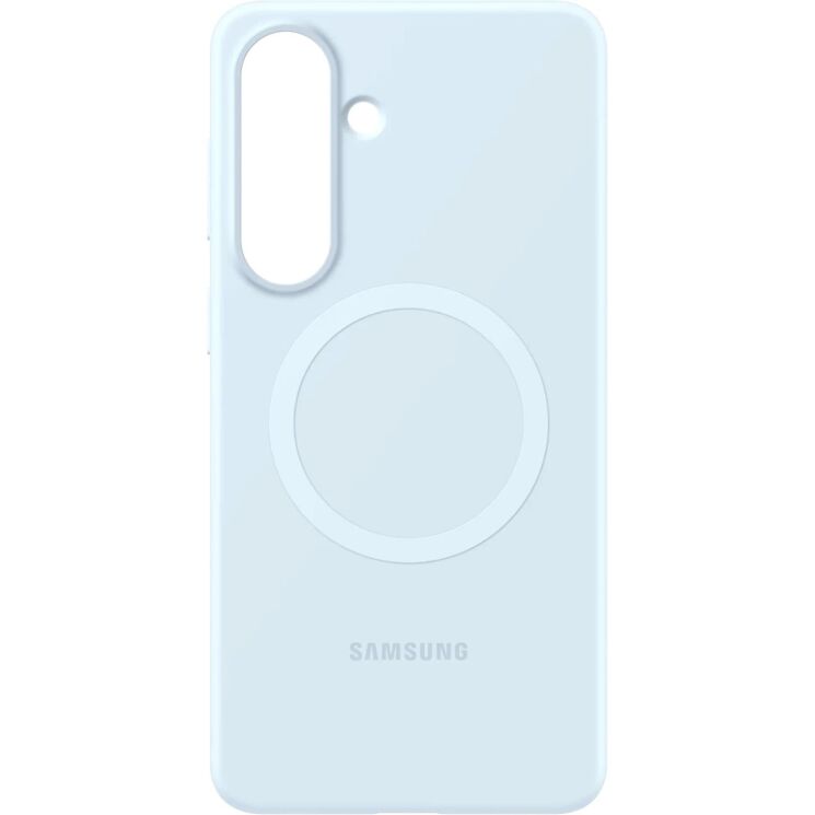Оригинальный силиконовый чехол Silicone Magnet для Samsung Galaxy S26 Plus (S947) EF-ES947CLEGWW - Lightblue: фото 4 из 5