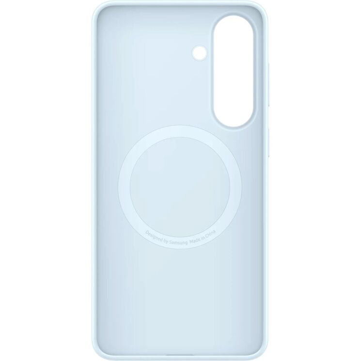 Оригинальный силиконовый чехол Silicone Magnet для Samsung Galaxy S26 Plus (S947) EF-ES947CLEGWW - Lightblue: фото 5 из 5
