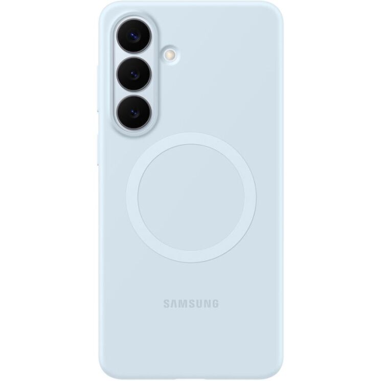 Оригинальный силиконовый чехол Silicone Magnet для Samsung Galaxy S26 Plus (S947) EF-ES947CLEGWW - Lightblue: фото 1 из 5