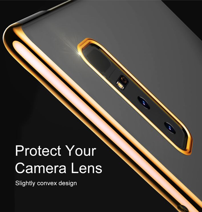 Пластиковый чехол BASEUS Glitter Series для Samsung Galaxy Note 8 (N950) - Gold: фото 9 из 9