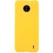 Пластиковый чехол Deexe Hard Shell для Nokia C10 / C20 - Yellow (274228Y). Фото 1 из 7
