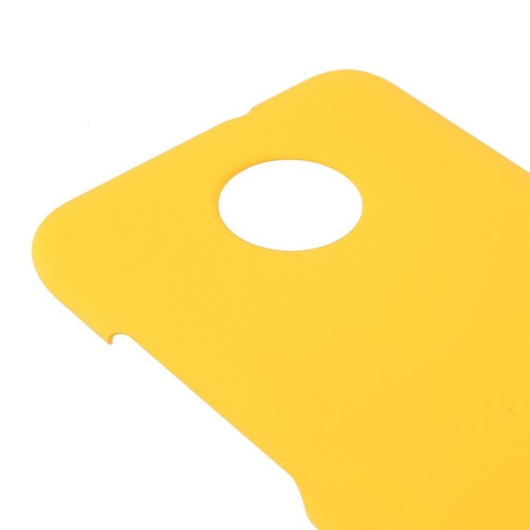 Пластиковый чехол Deexe Hard Shell для Nokia C10 / C20 - Yellow: фото 5 из 7