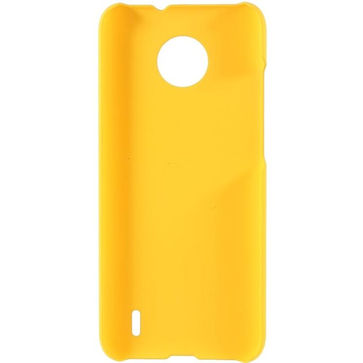 Пластиковый чехол Deexe Hard Shell для Nokia C10 / C20 - Yellow: фото 3 из 7